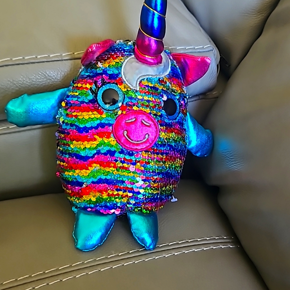 Cra Z Art Unicorn sequence stuffed animal